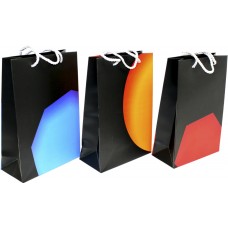 Пакет подарунковий папер. 17,5х7,5х25,5см,4 види №P-M005/461511/Лідер/(12)