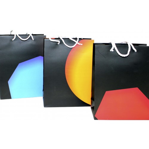 Пакет подарунковий папер. 17,5х7,5х25,5см,4 види №P-M005/461511/Лідер/(12)