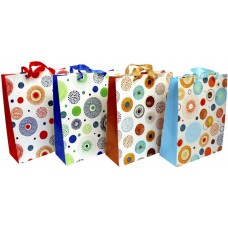 Пакет подарунковий папер. 26х32х10см,4 види №2212M/460851/Лідер/(12)