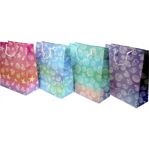 Пакет подарунковий папер. 26х32х10см,4 види №6859/461474/Лідер/(12)