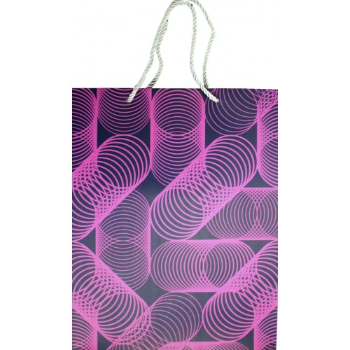 Пакет подарунковий папер. 24,5х9,5х32см №P-L025/461508/Лідер/(12)