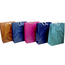 Пакет подарунковий папер. 24,5х9,5х32см,5 видів №P-L028/461509/Лідер/(12)