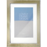 Фоторамка "DL" 13х18 №DL-147 бронза з срібною окантовкою