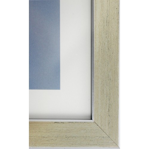 Фоторамка "DL" 13х18 №DL-147 бронза з срібною окантовкою