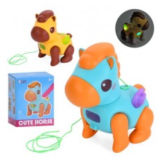 Конячка "LP" 15см,ходить,рухлива голова,в кор-ці,13,5х16,5х9,5см №QB-191Y(48)