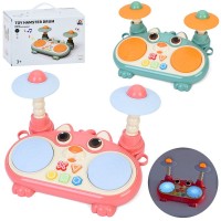 Барабан 29х19х18см,муз., звуки тварин,в кор-ці,29,5х20,5х14,5см, 2  кольор. №CY-8069B(24)