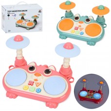 Барабан 29х19х18см,муз., звуки тварин,в кор-ці,29,5х20,5х14,5см, 2  кольор. №CY-8069B(24)