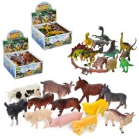 Тварина від 9см,діно/домашні в дисплеї, 20,5х20,5х9см №LT203-4(12)(288)