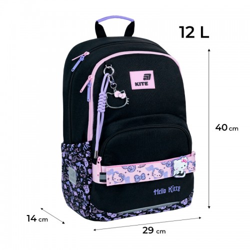 Рюкзак "Kite" Education Hello Kitty 2від.,3карм. №HK26-585M(6)
