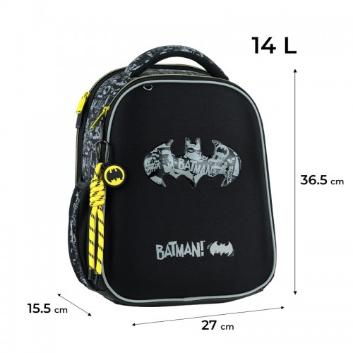 Рюкзак каркасний "Kite" Education DC Comics 2від.,2карм. №DC26-555S(4)