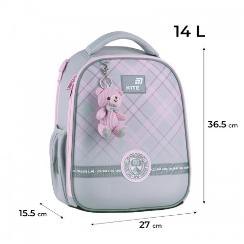 Рюкзак каркасний "Kite" Education College Line 2від.,2карм. №K26-555S-1(4)