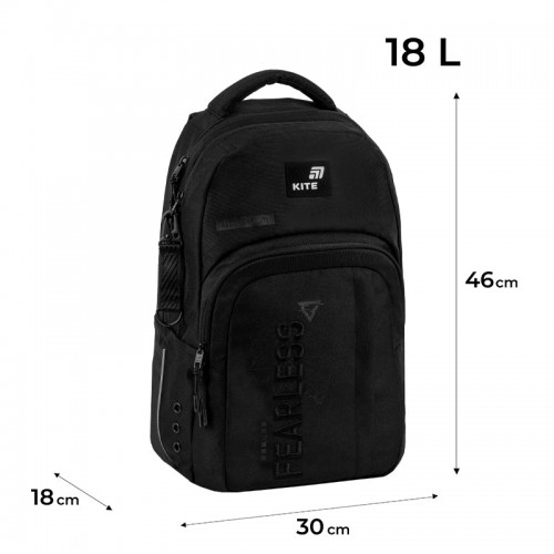 Рюкзак "Kite" Education teens Fearless 3від.,4карм. №K26-2578L(10)