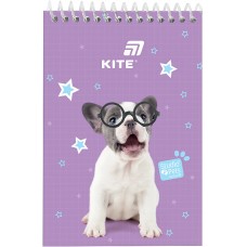 Блокнот пруж. А6 48арк. б/лін. Studio Pets №SP26-196/Kite/(20)