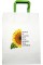 Пакет подарунковий 25х15х34,5см,білий,11видів №6187/Мандарин/(10)(100)