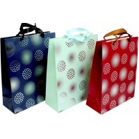 Пакет подарунковий папер. 26х32х10см,4 види №2076M/460842/Лідер/(12)