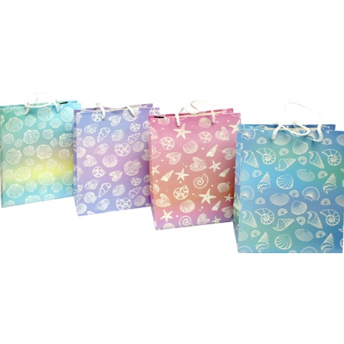 Пакет подарунковий папер. 18х23х10см,4 види №6859/461473/Лідер/(12)