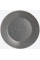 Тарілка обідня скло "Luminarc.Slate Black" 25см №V0115(6)(24)