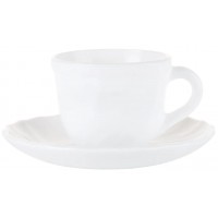 Сервіз кавовий скло 12предм. (6чаш. 90мл+6бл.) "Luminarc.Feston" №V5432/8002(12)