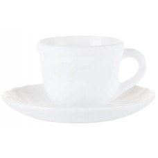 Сервіз кавовий скло 12предм. (6чаш. 90мл+6бл.) "Luminarc.Feston" №V5432/8002(12)