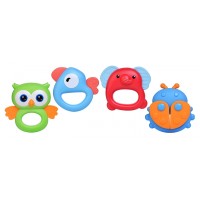 Брязкальце 4шт,в кор-ці,22х20,5х4см №1688-92(72)