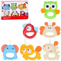 Брязкальце 6шт,в кор-ці,32х20,5х4см №1688-94(36)