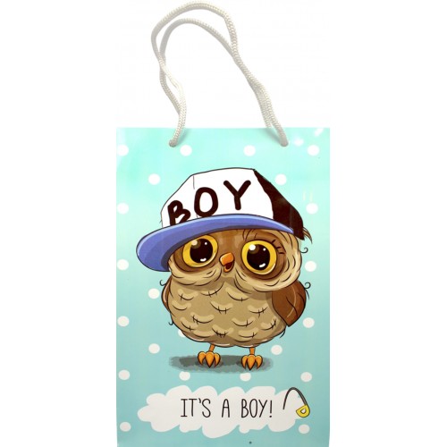 Пакет подарунковий mix 16х26,5х7,5см(12)