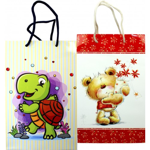 Пакет подарунковий mix 16х26,5х7,5см(12)