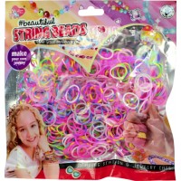 Набір резинок для плетіння браслетів, гачки,пристрій для плетіння,17х17х2см №LD6306-5(180)