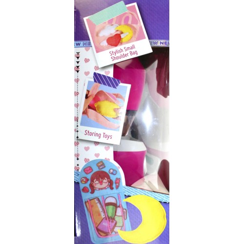 Набір для творч. "Швейна машнка" шиє, наповн., нитки,аксес.,на бат-ці,в кор-ці №KSY899(12)