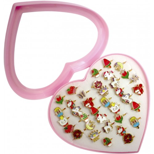 Каблучка метал.,в дисплеї 15х14х2,5см №A8584(36)(900)