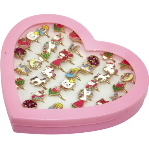 Каблучка метал.,в дисплеї 15х14х2,5см №A8584(36)(900)