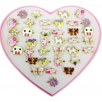 Каблучка метал.,в дисплеї 15.5х14х2,5см №A8585(36)(900)