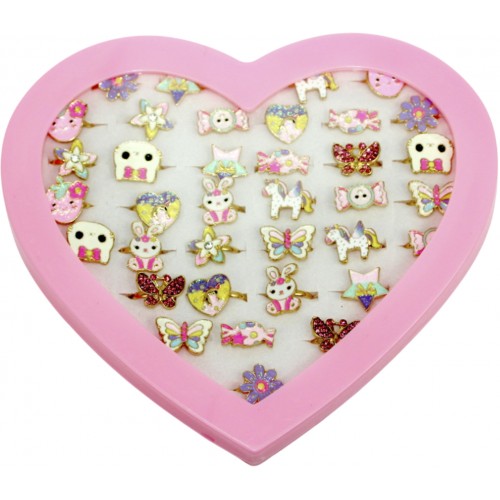 Каблучка метал.,в дисплеї 15.5х14х2,5см №A8585(36)(900)