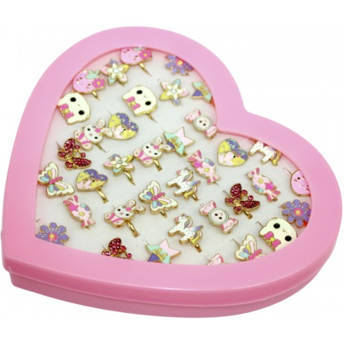 Каблучка метал.,в дисплеї 15.5х14х2,5см №A8585(36)(900)