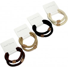 Набір резинок безшовних з прикрасою №R50-1(24)