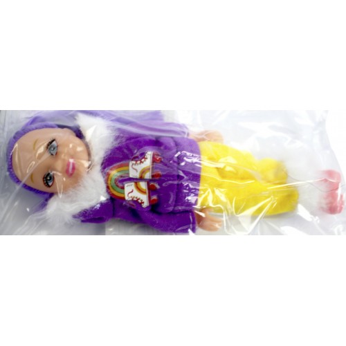Лялька 14см,10х19х3см,в кульку,3 види №A129(80)