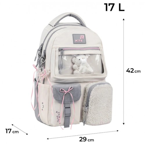 Рюкзак "Kite" Education Teens Iconic 2від.,6карм. №K26-2587M-1(10)