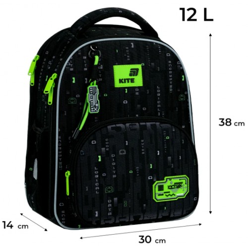 Рюкзак каркасний "Kite" Education Break the Rules 2від.,3карм. №K26-556M-5(4)