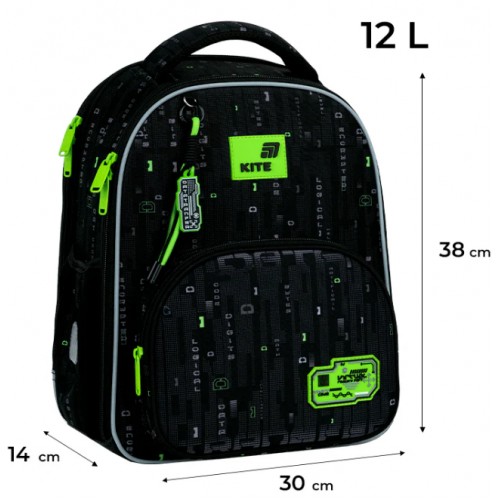 Рюкзак каркасний "Kite" Education Digital 2від.,3карм. №K26-556M-4(4)