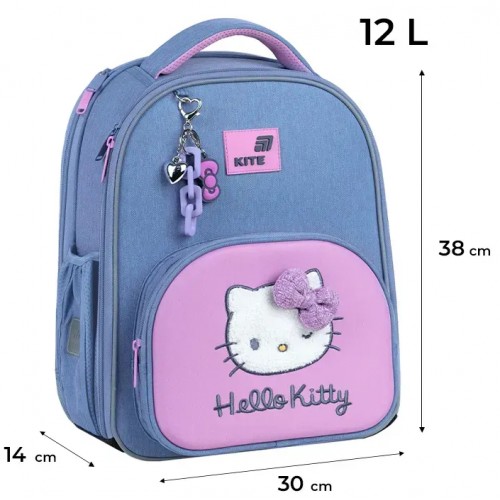 Рюкзак каркасний "Kite" Education Hello Kitty 2від.,3карм. №HK26-556M(4)