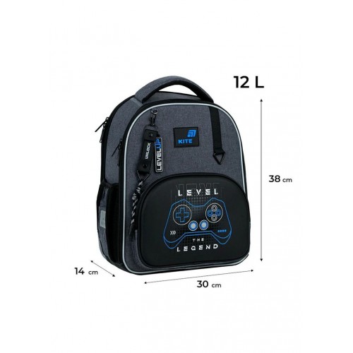 Рюкзак каркасний "Kite" Education Level Up 2від.,3карм. №K26-556M-3(4)