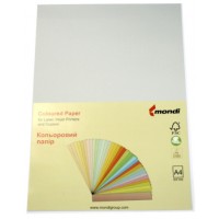 Папір кольор. А4 80г/м інт. Mondi Coloured GR21 Grey (сірий)(10)