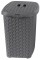 Кошик з кришкою 6л сірий №К7-130(8)