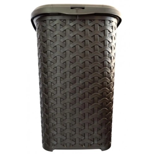 Кошик з кришкою 6л коричневий №К7-534(8)