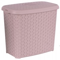 Кошик з кришкою 6л пудровий №К7-805(8)