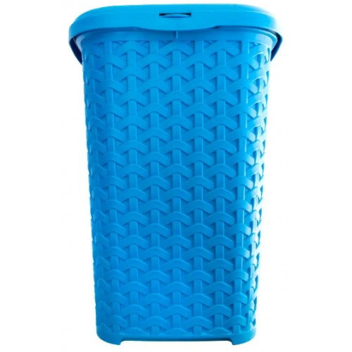 Кошик з кришкою 6л блакитний №К7-439(8)