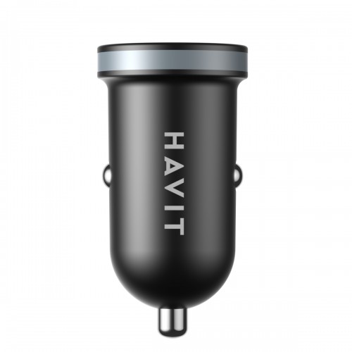 Зарядний пристрій авто Havit №CC2043 USB-A+Type-C 30W