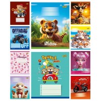 Зошит 12арк. кліт. /ТВ/ "Мікс КВ3" №ТА61108(25)(600)