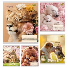 Зошит 12арк. кліт. /ТВ/ "Звірі" №ТА61109(25)(600)