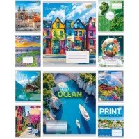 Зошит 12арк. лін. /ТВ/ "12ЛВ МІКС-2" №ТА62107(25)(600)